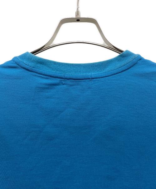 BLACK LABEL CRESTBRIDGE（ブラックレーベル クレストブリッジ）BLACK LABEL CRESTBRIDGE (ブラックレーベル クレストブリッジ) 半袖カットソー ブルー サイズ:Mの古着・服飾アイテム