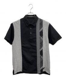 BLACK LABEL CRESTBRIDGE（ブラックレーベル クレストブリッジ）の古着「ポロシャツ」｜ブラック