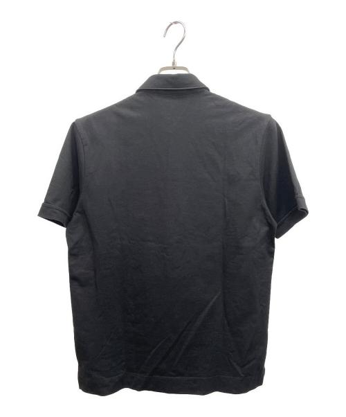 BLACK LABEL CRESTBRIDGE（ブラックレーベル クレストブリッジ）BLACK LABEL CRESTBRIDGE (ブラックレーベル クレストブリッジ) ポロシャツ ブラック サイズ:Mの古着・服飾アイテム
