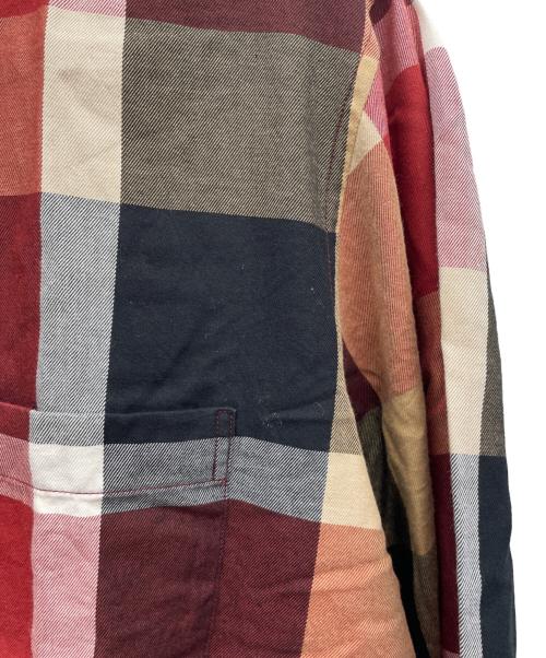 BLACK LABEL CRESTBRIDGE（ブラックレーベル クレストブリッジ）BLACK LABEL CRESTBRIDGE (ブラックレーベル クレストブリッジ) 長袖シャツ レッド サイズ:LLの古着・服飾アイテム