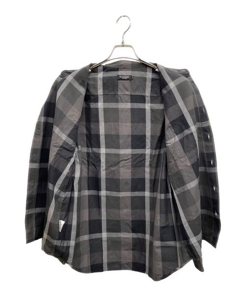 BLACK LABEL CRESTBRIDGE（ブラックレーベル クレストブリッジ）BLACK LABEL CRESTBRIDGE (ブラックレーベル クレストブリッジ) 長袖シャツ グレー サイズ:LLの古着・服飾アイテム