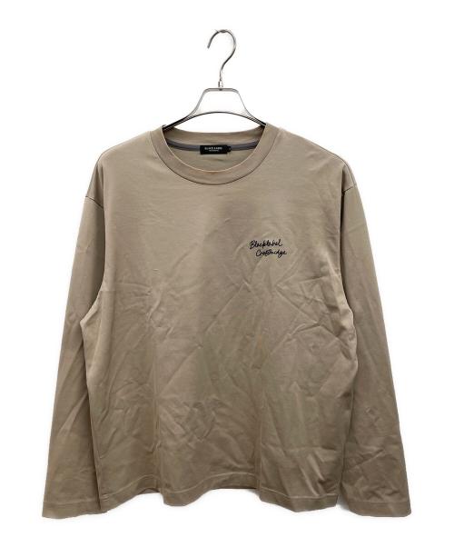 BLACK LABEL CRESTBRIDGE（ブラックレーベル クレストブリッジ）BLACK LABEL CRESTBRIDGE (ブラックレーベル クレストブリッジ) 長袖シャツ ベージュ サイズ:LLの古着・服飾アイテム