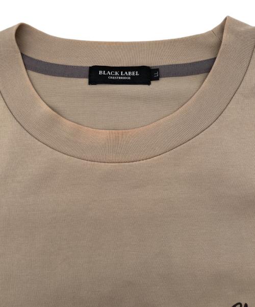 BLACK LABEL CRESTBRIDGE（ブラックレーベル クレストブリッジ）BLACK LABEL CRESTBRIDGE (ブラックレーベル クレストブリッジ) 長袖シャツ ベージュ サイズ:LLの古着・服飾アイテム