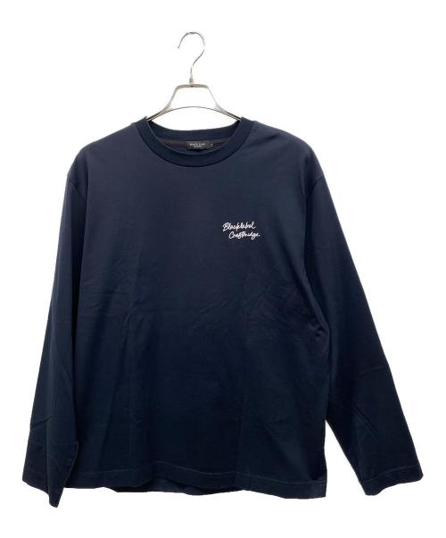 BLACK LABEL CRESTBRIDGE（ブラックレーベル クレストブリッジ）BLACK LABEL CRESTBRIDGE (ブラックレーベル クレストブリッジ) 長袖カットソー ネイビー サイズ:LLの古着・服飾アイテム
