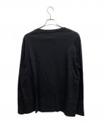 BLACK LABEL CRESTBRIDGEブラックレーベル クレストブリッジ）の古着「長袖カットソー」｜ブラック
