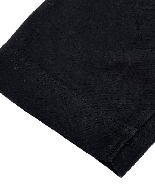 BLACK LABEL CRESTBRIDGE（ブラックレーベル クレストブリッジ）BLACK LABEL CRESTBRIDGE (ブラックレーベル クレストブリッジ) 長袖カットソー ブラック サイズ:LLの古着・服飾アイテム