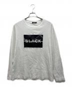 BLACK LABEL CRESTBRIDGEブラックレーベル クレストブリッジ）の古着「長袖カットソー」｜ホワイト
