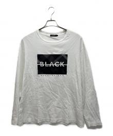 BLACK LABEL CRESTBRIDGE（ブラックレーベル クレストブリッジ）の古着「長袖カットソー」｜ホワイト