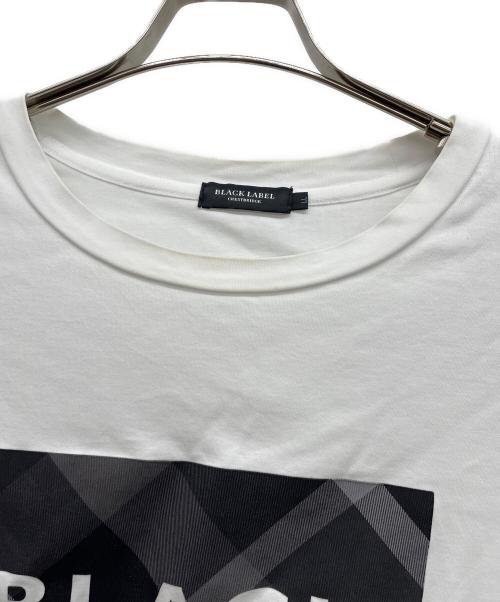 BLACK LABEL CRESTBRIDGE（ブラックレーベル クレストブリッジ）BLACK LABEL CRESTBRIDGE (ブラックレーベル クレストブリッジ) 長袖カットソー ホワイト サイズ:LLの古着・服飾アイテム