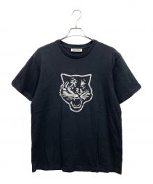 Onitsuka Tiger（オニツカタイガー）の古着「半袖カットソー」｜ブラック