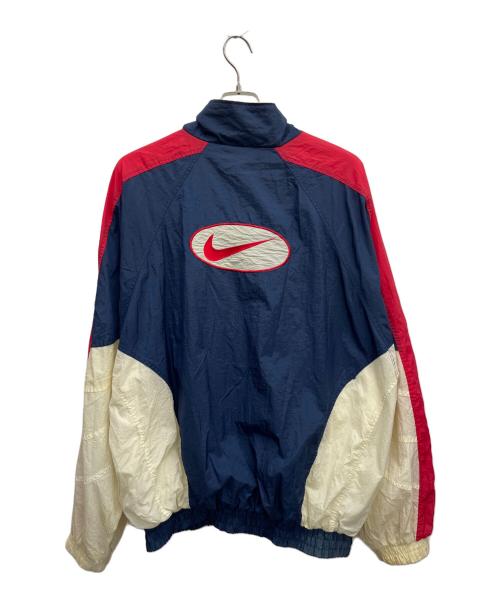NIKE（ナイキ）NIKE (ナイキ) ナイロンジャケット ネイビー サイズ:Lの古着・服飾アイテム