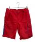 COMME des GARCONS（コムデギャルソン）の古着「ショートパンツ」｜レッド