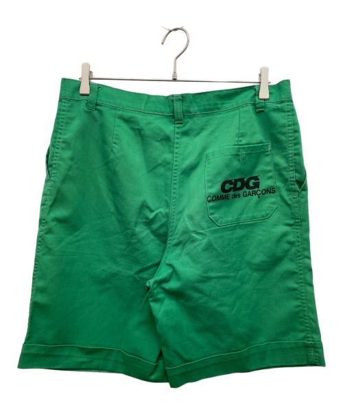 COMME des GARCONS（コムデギャルソン）COMME des GARCONS (コムデギャルソン) ハーフパンツ グリーン サイズ:Sの古着・服飾アイテム