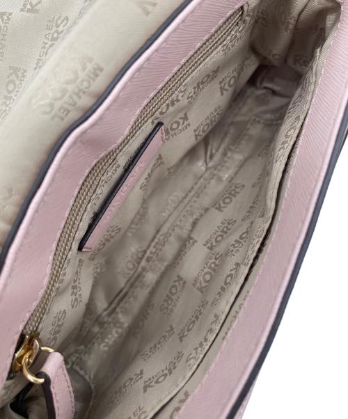 MICHAEL KORS（マイケル・コース）MICHAEL KORS (マイケル・コース) ショルダーバッグ ピンクの古着・服飾アイテム