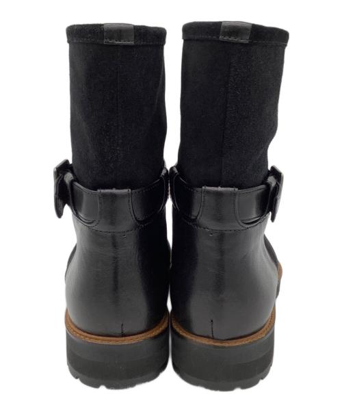 MARGARET HOWELL idea（マーガレット ハウエル アイディア）MARGARET HOWELL idea (マーガレット ハウエル アイディア) エンジニアブーツ ブラック サイズ:24cm 未使用品の古着・服飾アイテム