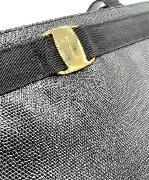 Salvatore Ferragamo（サルヴァトーレ フェラガモ）Salvatore Ferragamo (サルヴァトーレ フェラガモ) トートバッグ ブラックの古着・服飾アイテム