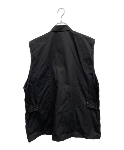 THRIFTY LOOK（スリフティールック）THRIFTY LOOK (スリフティールック) ミリタリーベスト ブラック サイズ:LARGE LEGULARの古着・服飾アイテム