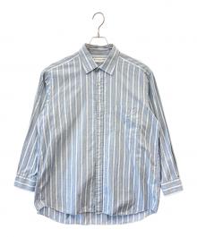 BALENCIAGA（バレンシアガ）の古着「BALENCIAGA　ストライプシャツ」