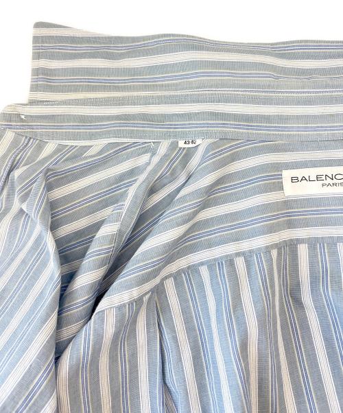 BALENCIAGA（バレンシアガ）BALENCIAGA (バレンシアガ) BALENCIAGA　ストライプシャツ サイズ:43-82の古着・服飾アイテム