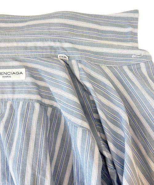 BALENCIAGA（バレンシアガ）BALENCIAGA (バレンシアガ) BALENCIAGA　ストライプシャツ サイズ:43-82の古着・服飾アイテム