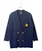 LAUREN RALPH LAURENローレンラルフローレン）の古着「LAUREN RALPH LAUREN　テーラードジャケット」｜ネイビー