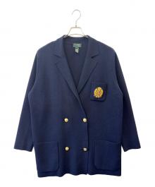 LAUREN RALPH LAUREN（ローレンラルフローレン）の古着「LAUREN RALPH LAUREN　テーラードジャケット」｜ネイビー
