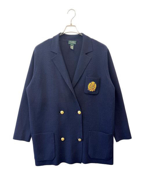 LAUREN RALPH LAUREN（ローレンラルフローレン）LAUREN RALPH LAUREN (ローレンラルフローレン) LAUREN RALPH LAUREN　テーラードジャケット ネイビー サイズ:1Xの古着・服飾アイテム