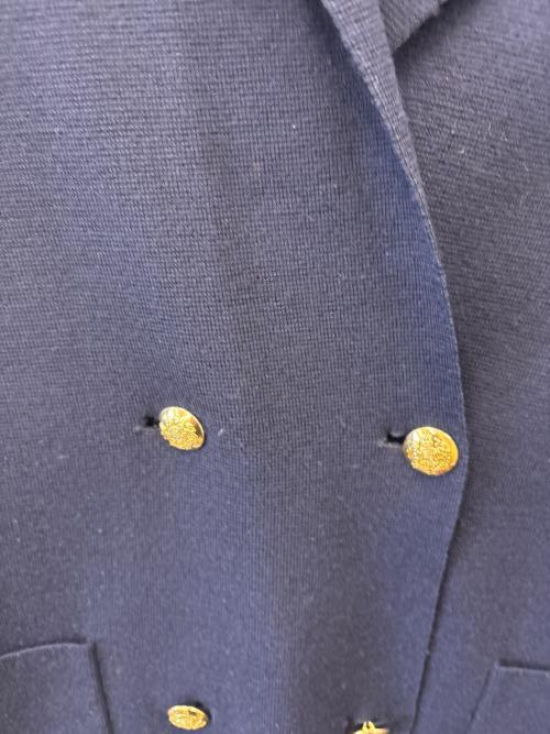 LAUREN RALPH LAUREN（ローレンラルフローレン）LAUREN RALPH LAUREN (ローレンラルフローレン) LAUREN RALPH LAUREN　テーラードジャケット ネイビー サイズ:1Xの古着・服飾アイテム