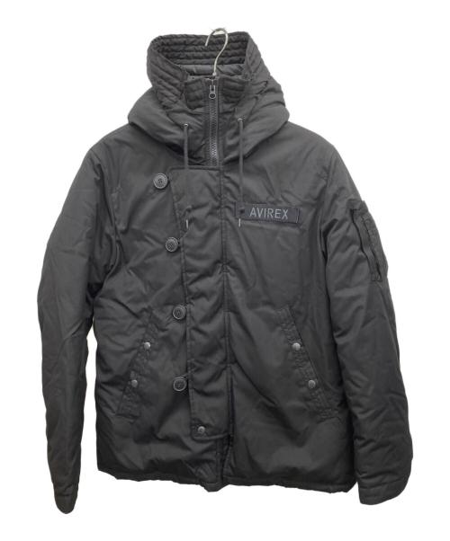 AVIREX（アヴィレックス）AVIREX (アヴィレックス) 中綿コート ブラック サイズ:Lの古着・服飾アイテム