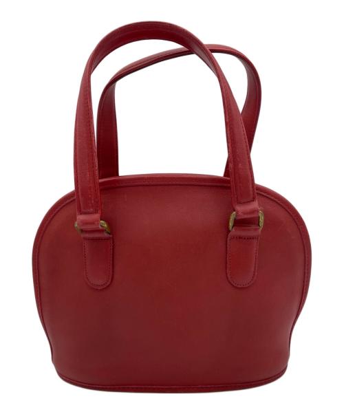 COACH（コーチ）COACH (コーチ) ハンドバッグ レッドの古着・服飾アイテム