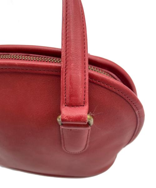 COACH（コーチ）COACH (コーチ) ハンドバッグ レッドの古着・服飾アイテム