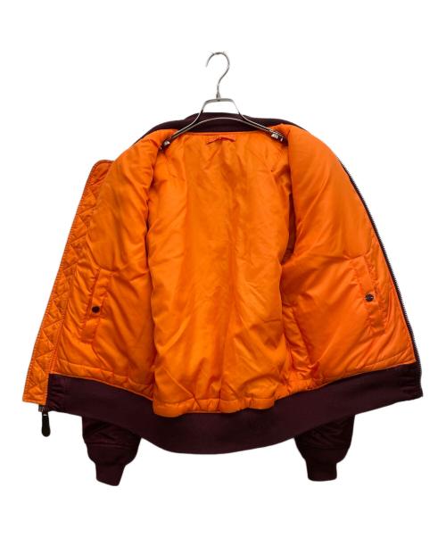 ALPHA（アルファ）ALPHA (アルファ) MA-1ジャケット エンジ サイズ:LARGEの古着・服飾アイテム