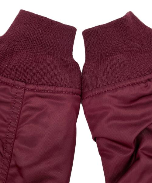 ALPHA（アルファ）ALPHA (アルファ) MA-1ジャケット エンジ サイズ:LARGEの古着・服飾アイテム