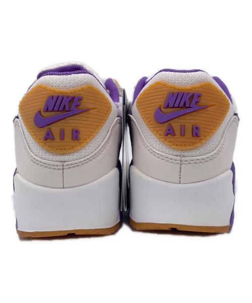 NIKE（ナイキ）NIKE (ナイキ) AIR MAX90 ホワイト×パープル サイズ:26㎝の古着・服飾アイテム