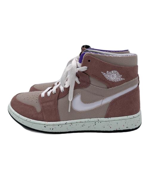 NIKE（ナイキ）NIKE (ナイキ) AIR JORDAN1 HIGH ZOOM COMFORT Fossil Stone ピンク サイズ:27.5㎝の古着・服飾アイテム