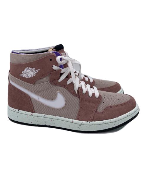 NIKE（ナイキ）NIKE (ナイキ) AIR JORDAN1 HIGH ZOOM COMFORT Fossil Stone ピンク サイズ:27.5㎝の古着・服飾アイテム
