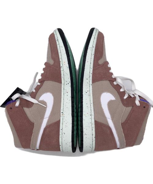 NIKE（ナイキ）NIKE (ナイキ) AIR JORDAN1 HIGH ZOOM COMFORT Fossil Stone ピンク サイズ:27.5㎝の古着・服飾アイテム