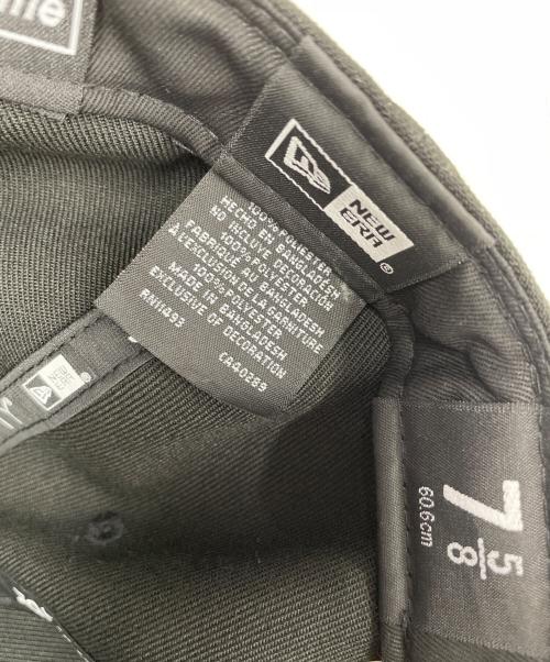 SUPREME（シュプリーム）Supreme (シュプリーム) キャップ ブラック サイズ:60.6cmの古着・服飾アイテム