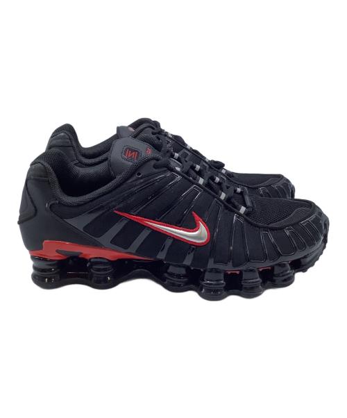 NIKE（ナイキ）NIKE (ナイキ) SHOX TL BLACK/METALLIC SILVER-UNIVERSITY RED ブラック サイズ:28.5cmの古着・服飾アイテム