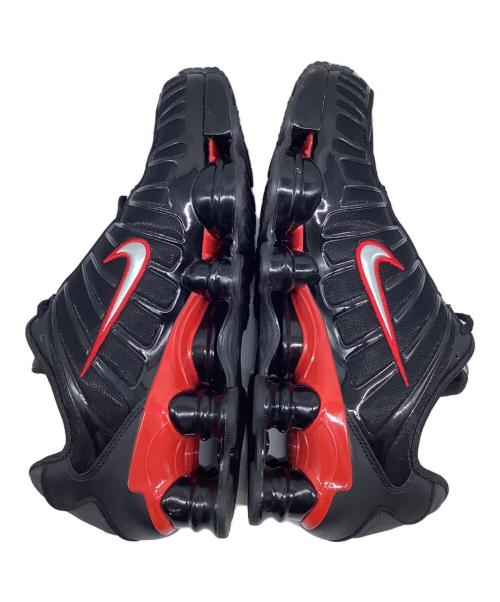 NIKE（ナイキ）NIKE (ナイキ) SHOX TL BLACK/METALLIC SILVER-UNIVERSITY RED ブラック サイズ:28.5cmの古着・服飾アイテム