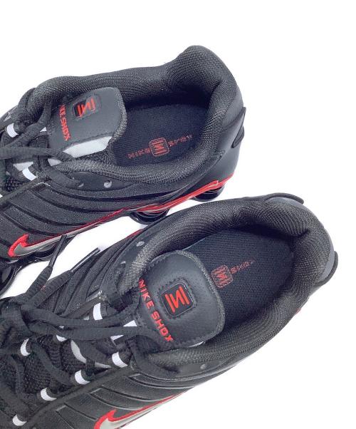 NIKE（ナイキ）NIKE (ナイキ) SHOX TL BLACK/METALLIC SILVER-UNIVERSITY RED ブラック サイズ:28.5cmの古着・服飾アイテム