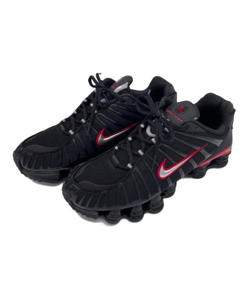 NIKE（ナイキ）NIKE (ナイキ) SHOX TL BLACK/METALLIC SILVER-UNIVERSITY RED ブラック サイズ:28.5cmの古着・服飾アイテム