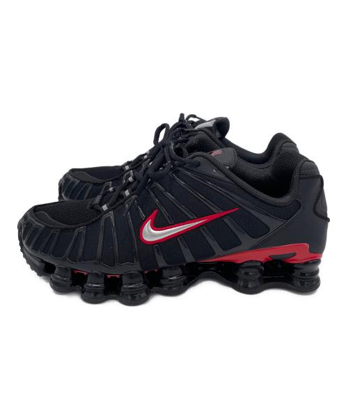 NIKE（ナイキ）NIKE (ナイキ) SHOX TL BLACK/METALLIC SILVER-UNIVERSITY RED ブラック サイズ:28.5cmの古着・服飾アイテム