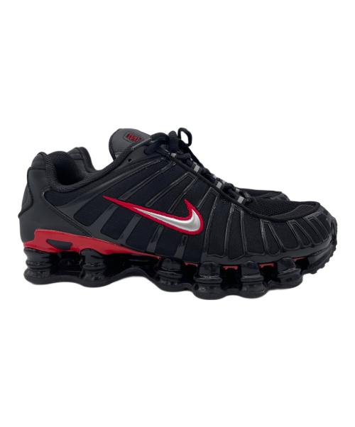 NIKE（ナイキ）NIKE (ナイキ) SHOX TL BLACK/METALLIC SILVER-UNIVERSITY RED ブラック サイズ:28.5cmの古着・服飾アイテム