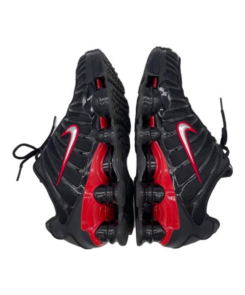 NIKE（ナイキ）NIKE (ナイキ) SHOX TL BLACK/METALLIC SILVER-UNIVERSITY RED ブラック サイズ:28.5cmの古着・服飾アイテム