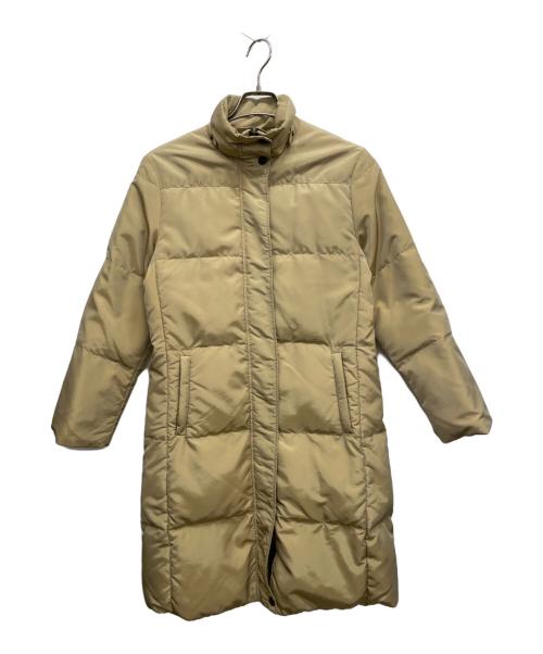 MaxMara（マックスマーラ）MaxMara (マックスマーラ) ダウンコート ベージュ サイズ:J　36の古着・服飾アイテム