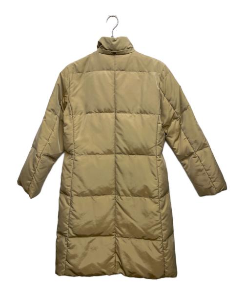MaxMara（マックスマーラ）MaxMara (マックスマーラ) ダウンコート ベージュ サイズ:J　36の古着・服飾アイテム