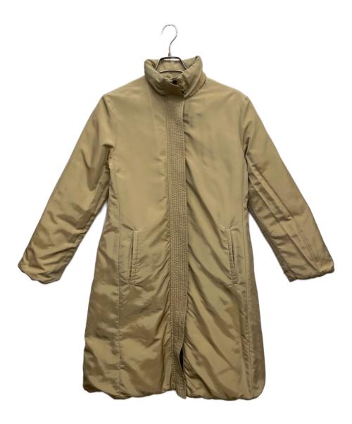 MaxMara（マックスマーラ）MaxMara (マックスマーラ) ダウンコート ベージュ サイズ:J　36の古着・服飾アイテム