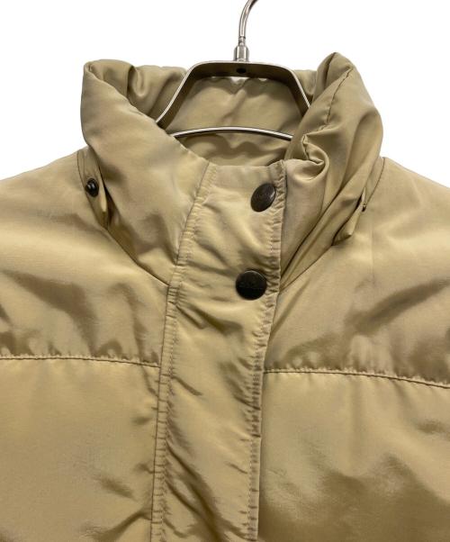 MaxMara（マックスマーラ）MaxMara (マックスマーラ) ダウンコート ベージュ サイズ:J　36の古着・服飾アイテム
