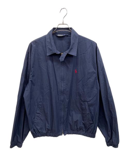 POLO RALPH LAUREN（ポロ・ラルフローレン）POLO RALPH LAUREN (ポロ・ラルフローレン) スイングトップ ネイビー サイズ:Lの古着・服飾アイテム